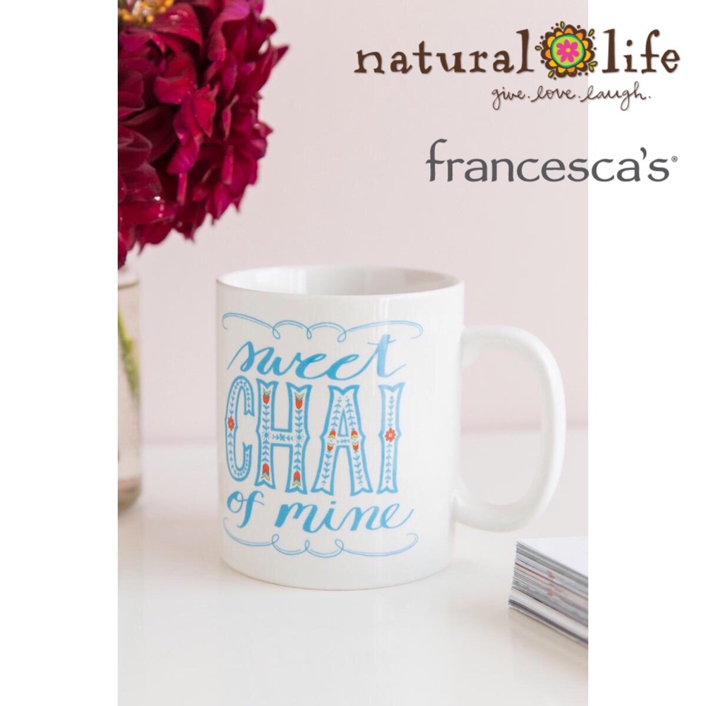 Francesca’s + Natural Life Sweet Chia of Mine Mug